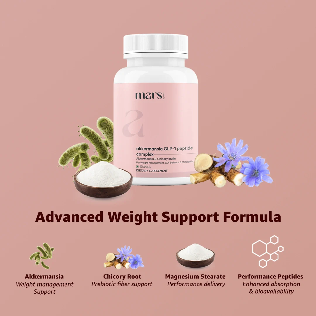 Mars Akkermansia GLP-1 Peptide Complex – Weight Loss, Gut Balance & Metabolism Support - Image 10