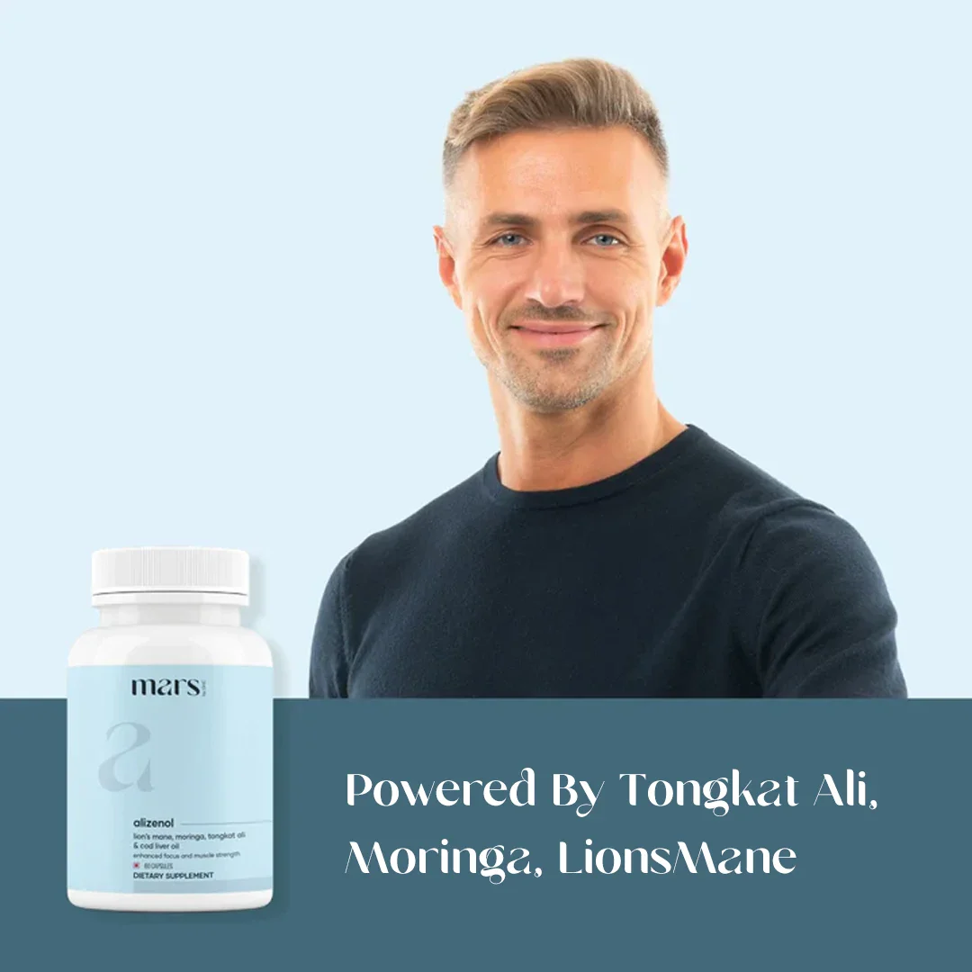 Mars Alizenol - Powered by Tongkat Ali, Moringa and Lions Mane - Image 6
