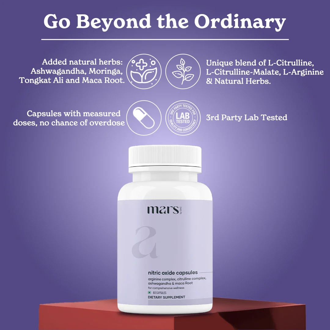 Mars Nitro Boost+ - Pure Himalayan Shilajit Gold Resin & Nitric Oxide Capsules - Image 3