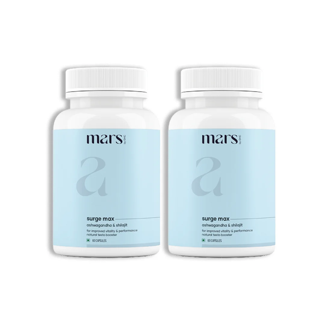 Mars Surge Max: A Natural Testosterone Support With Ashwagandha & Shilajit (60N) - Image 2