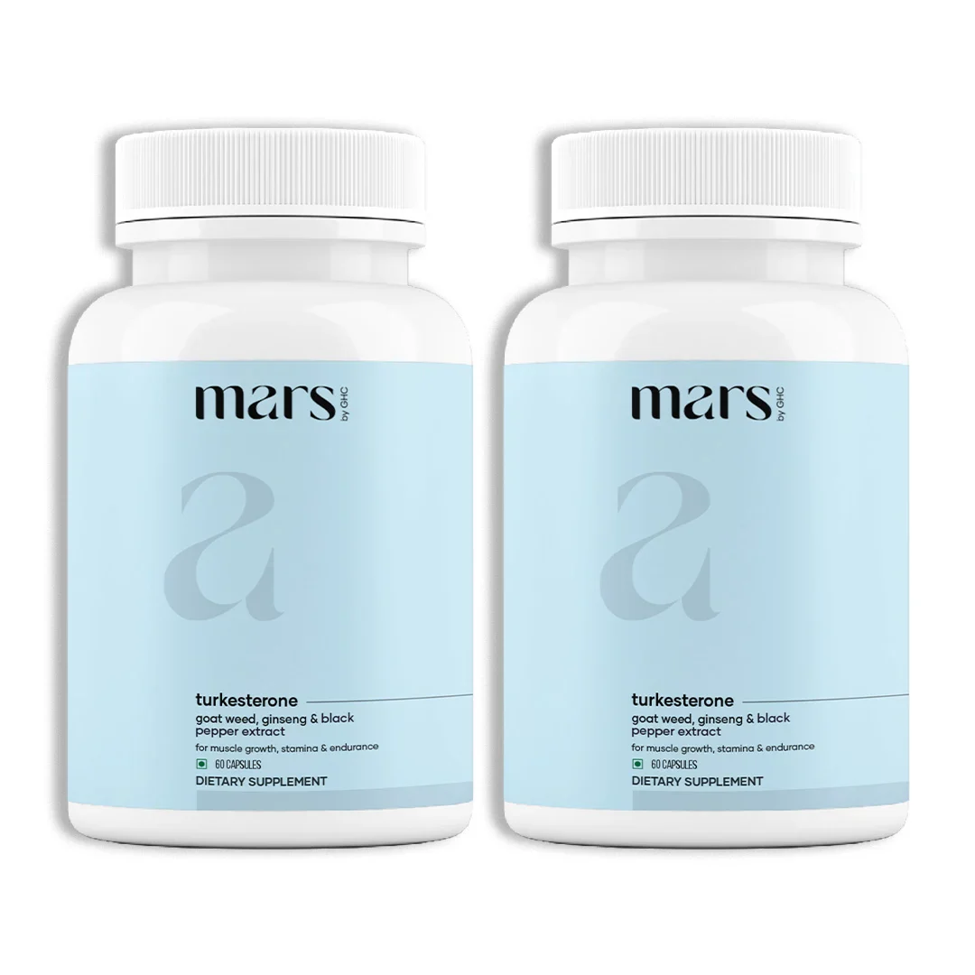 Mars Turkesterone Capsules: Powered with Goat Weed, Ginseng For Better T-Levels & Bedroom Game - Image 2