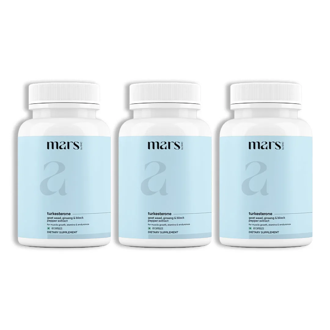 Mars Turkesterone Capsules: Powered with Goat Weed, Ginseng For Better T-Levels & Bedroom Game - Image 3